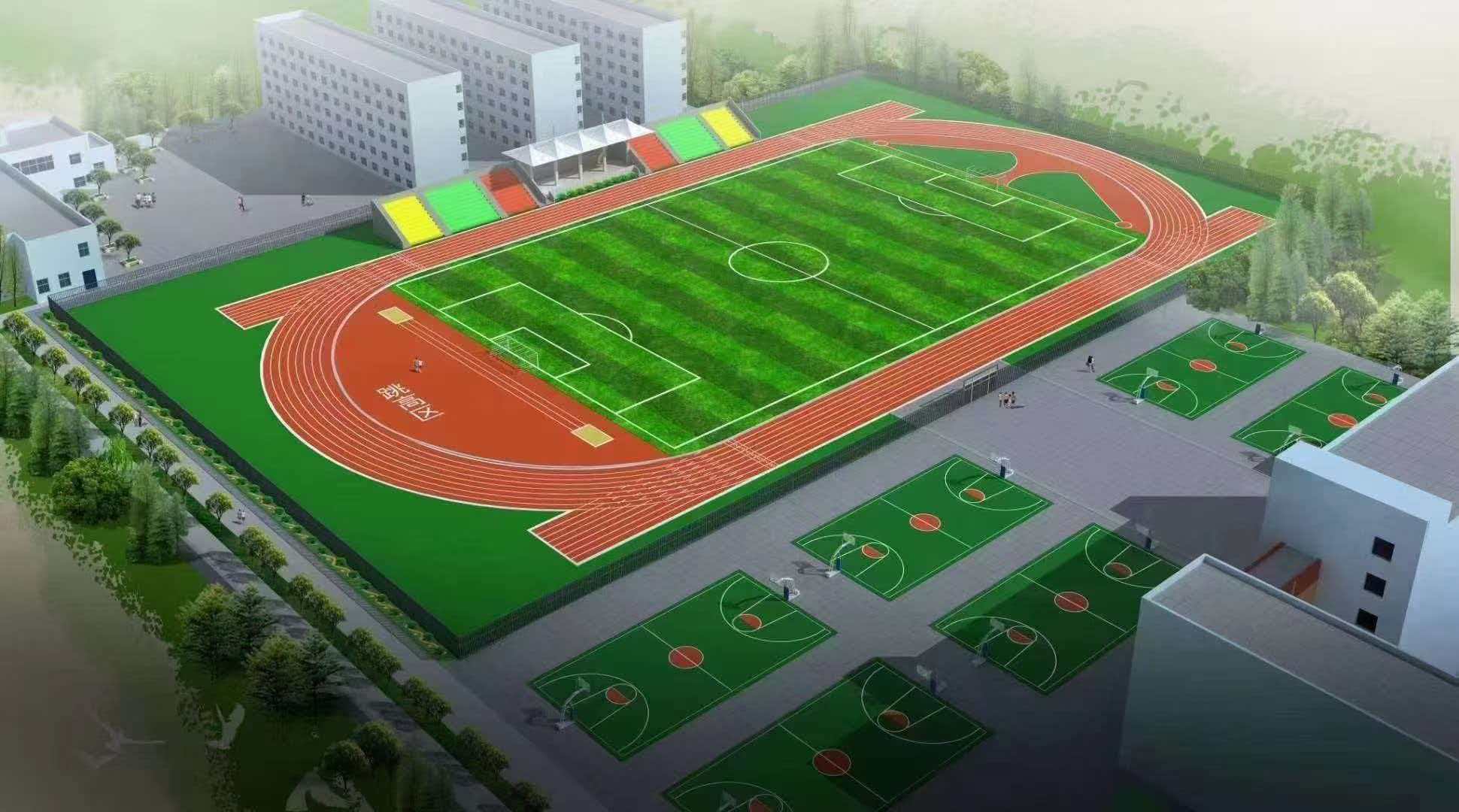 唐山市学校运动操场epdm塑胶跑道 - 厂家